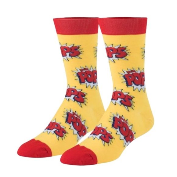 Corn Pops Chips Ahoy Cheez It Men’s Crew Socks 3 pair Size 6-12 - Picture 3 of 6